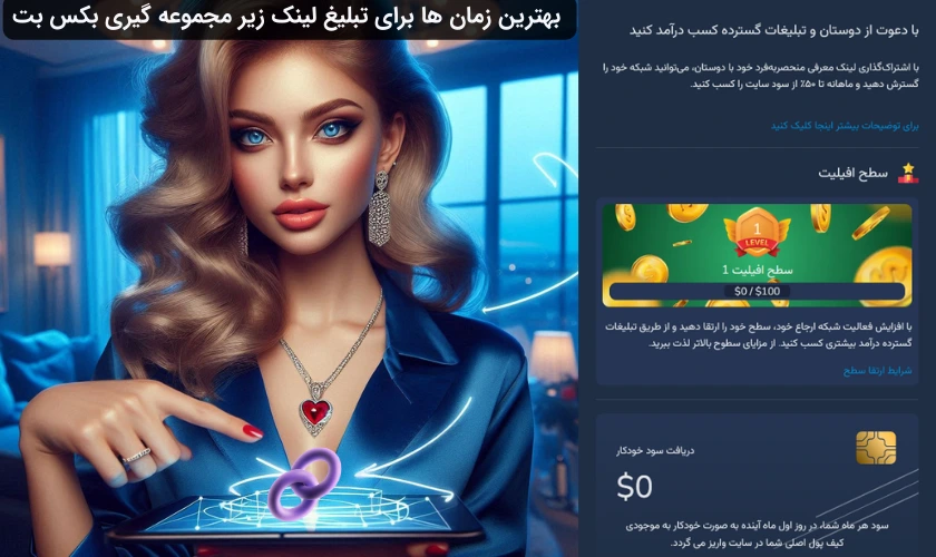 بهترین زمان زیر مجموعه گیری در سایت شرط بندی بکس بت